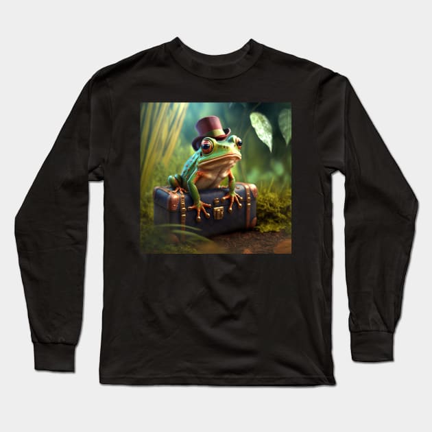 Fancy Chestkeeper Long Sleeve T-Shirt by myepicass